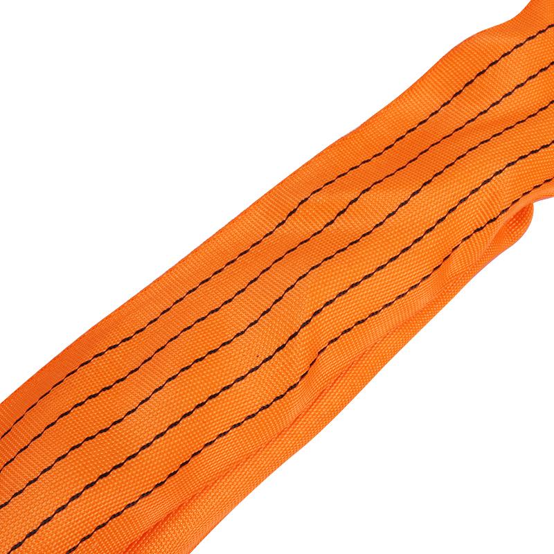 Flexible Polyester Eye and Eye Lifting Sling for 1-5 Ton Crane Loads