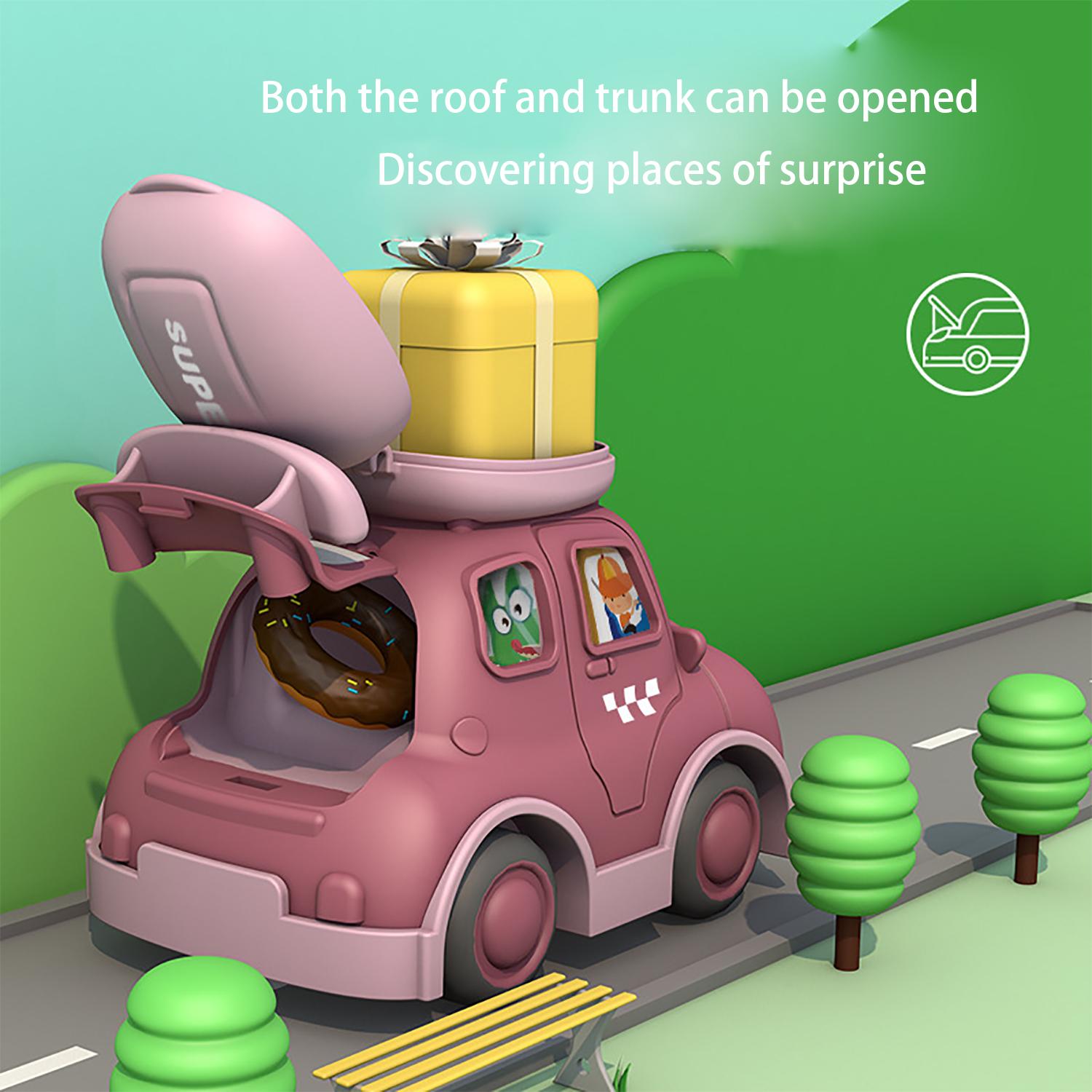 Детская игрушка-машинка с инерционной передачей — фото 6