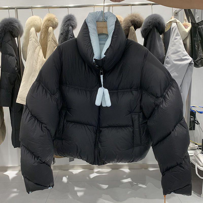Down Jacket Warm Women's Windproof Short Jacket Winter Fashion Loose Parkas Coat Women Outwear