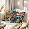 Exotic Mexican - style Pillow CoversLiving room sofa cushion cover, soft and comfortable, bedroom room decoration