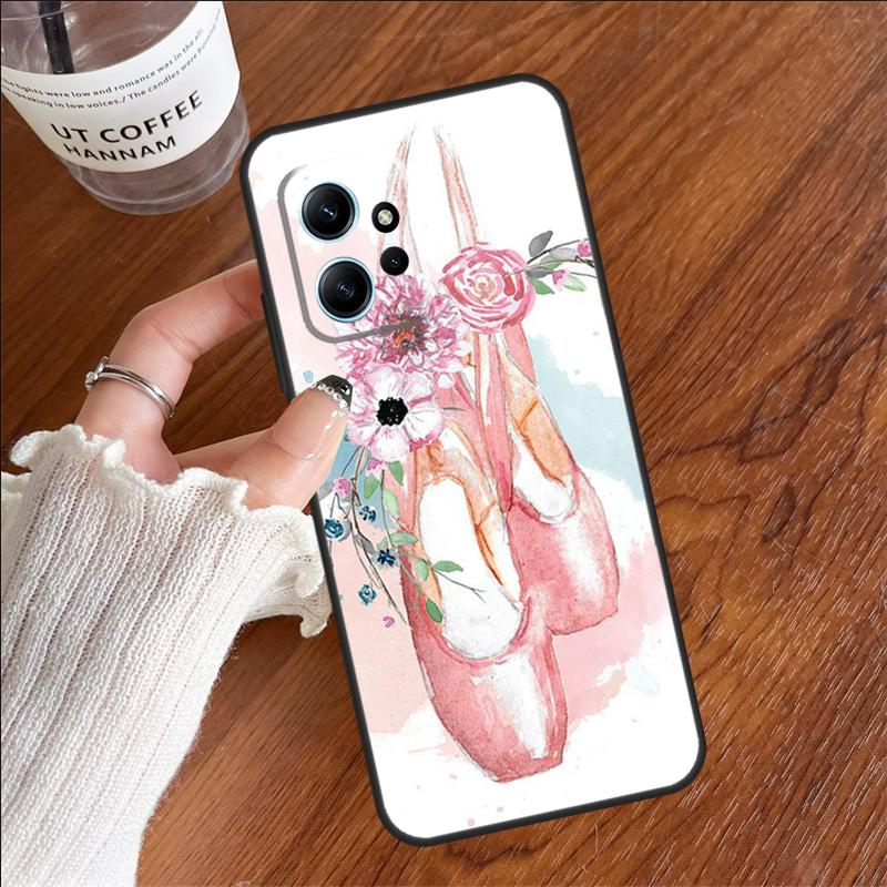 Ballet Ballerina Dancer Case For Xiaomi Redmi 13C 14C 10C 12C Redmi Note 14 12 11 9 10 13 Pro 9S 10S 11S 12S Cover