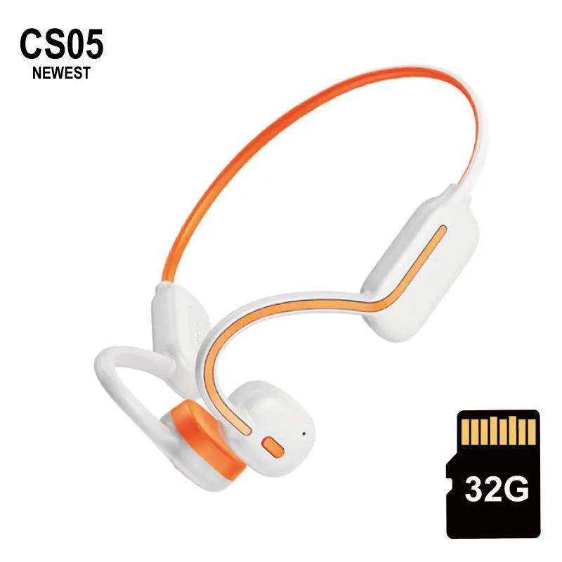 AI IPX8 Waterproof Bone Conduction Earphones 32GB Built in MP3 Player Wireless Bluetooth Headphones for Swimming Running Gym