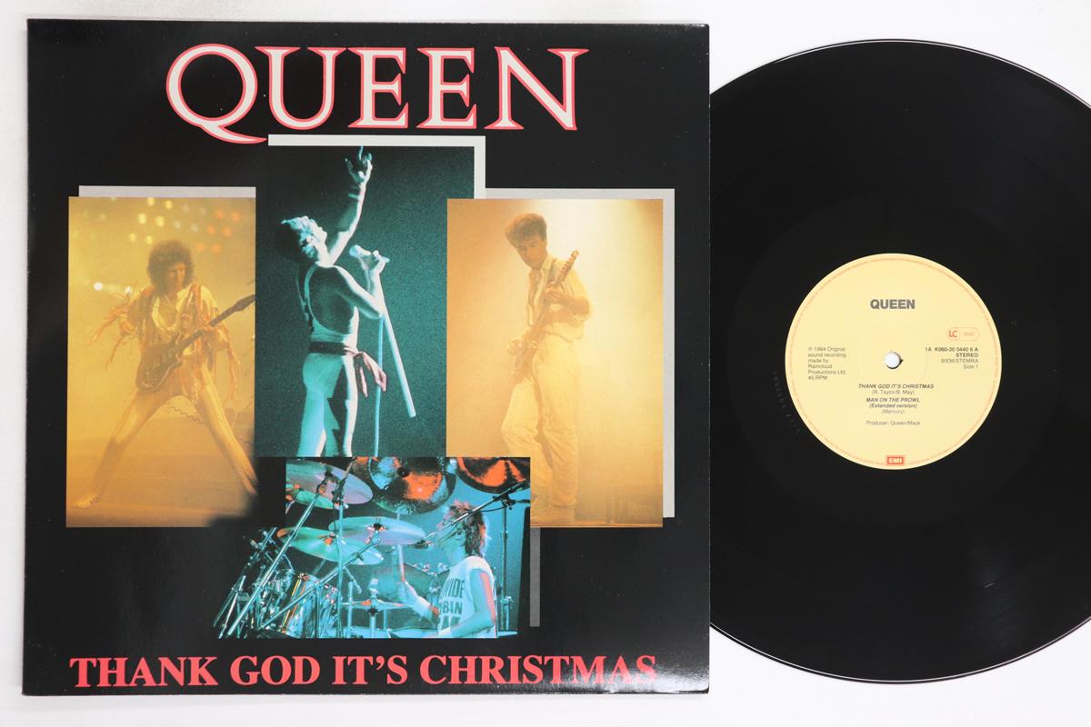 

12-дюймовая пластинка QUEEN - Thank God It s Christmas / Man On T 1AK0602004406 EMI 1984 UK Рок Б/У
