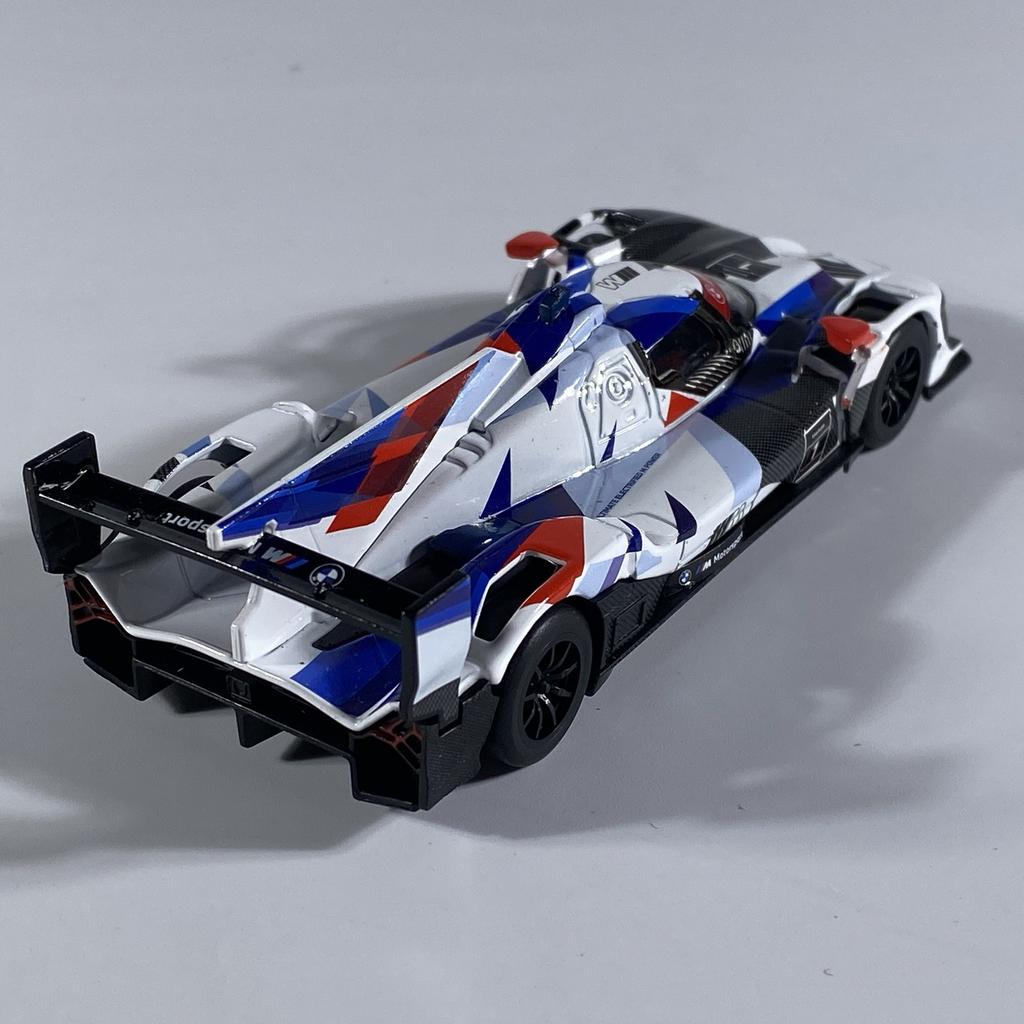 1:45 BMW M Híbrido V8 Super Corrida Liga Metálica Fundida Modelo de Carro Veículo Miniatura Clássico Simulação Coleção Decoração Feriado Menino