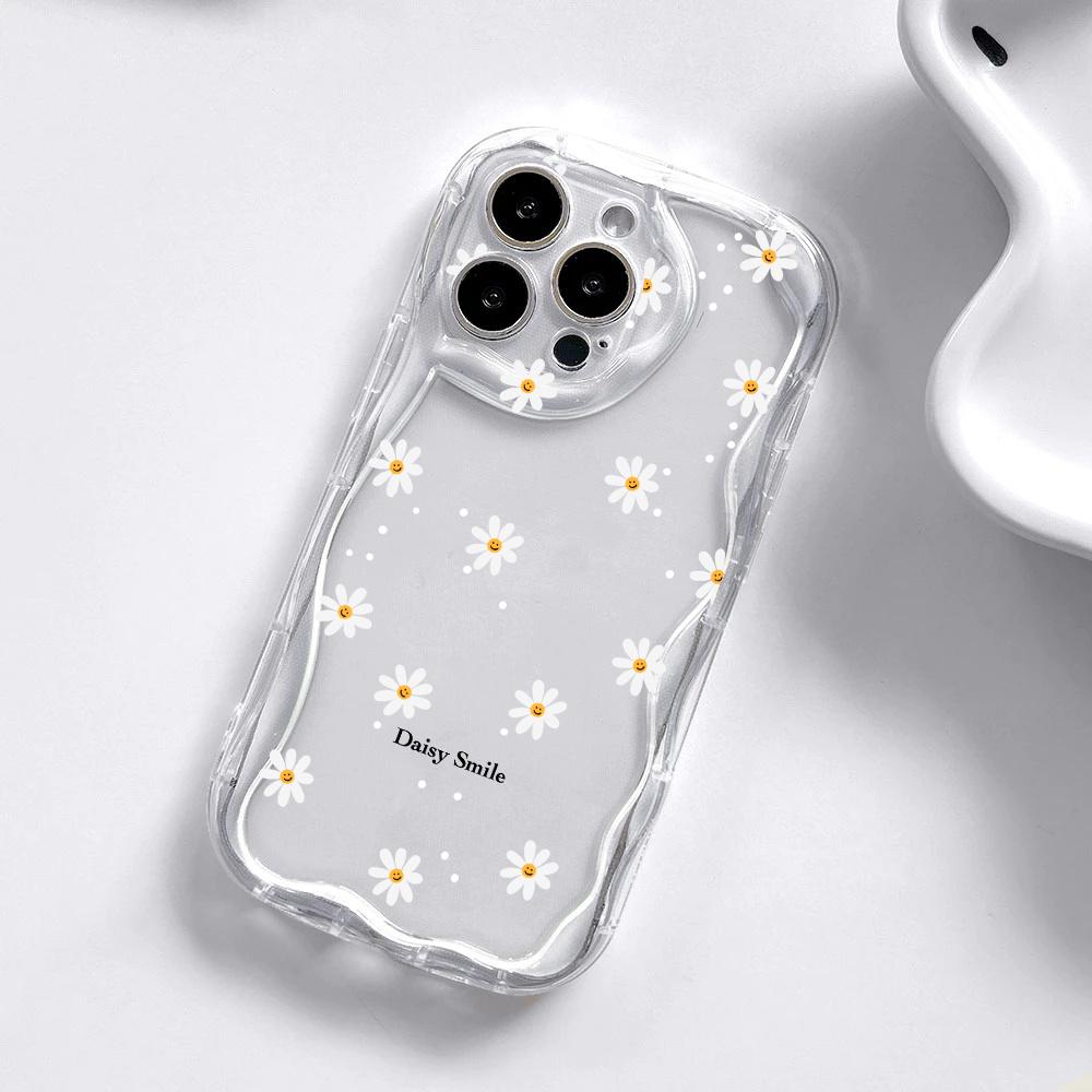 INS Cherry Daisy Case For Samsung Galaxy A57 A37 A56 A16 A06 A17 A07 A55 A54 A26 A36 A34 A15 A35 A25 A53 A52 A14 A23 A24 A04 A32