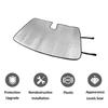 Fit For Smart Fortwo 2009- Front Windshield UV Block  Interior Sunshade