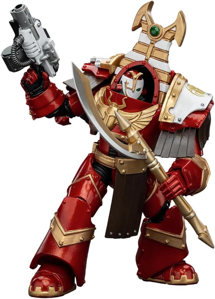 JOYTOY Warhammer Thousand Sons Sekhmet Terminator Cabal Sekhmet Akea Force Weapon Scale Action Figure Finished Product 40,000 (Combi-Melta, Equipped)