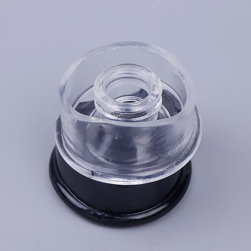 1 Pcs Clear/Black Universal Precision Comfort Cylinder Seal Sleeve Silicone Replacement Silicone Ring