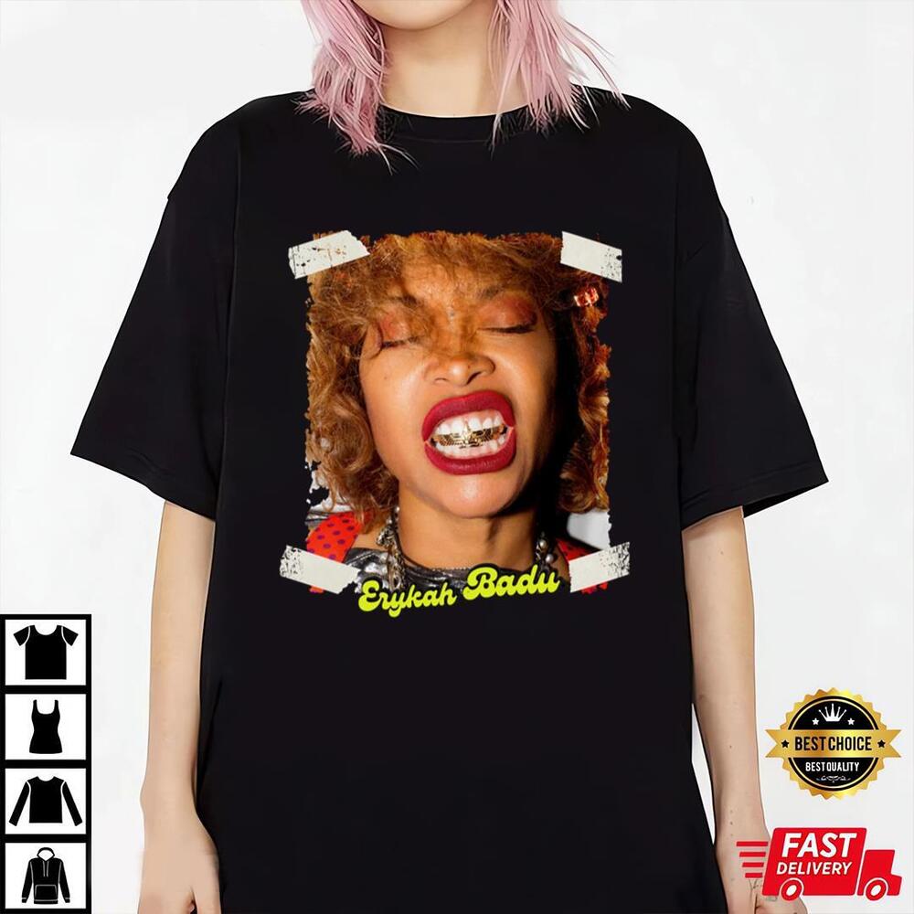 

Erykah Badu RNB Unisex T-shirt