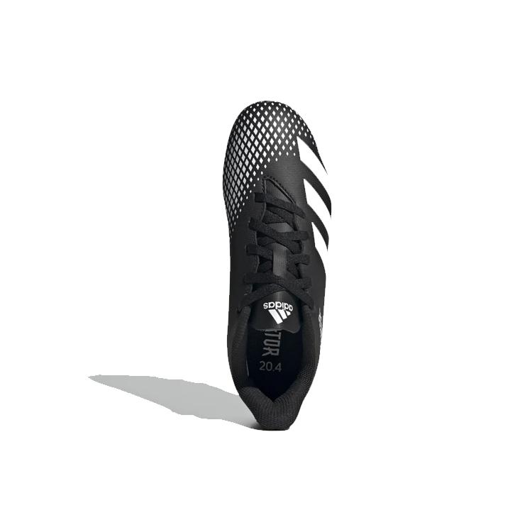 adidas Predator 20.4 20.4 Fxg Game Ready Slip Resistant Abrasion Resistant Low Top Kids' Soccer Shoes Black White Kids' FW9221