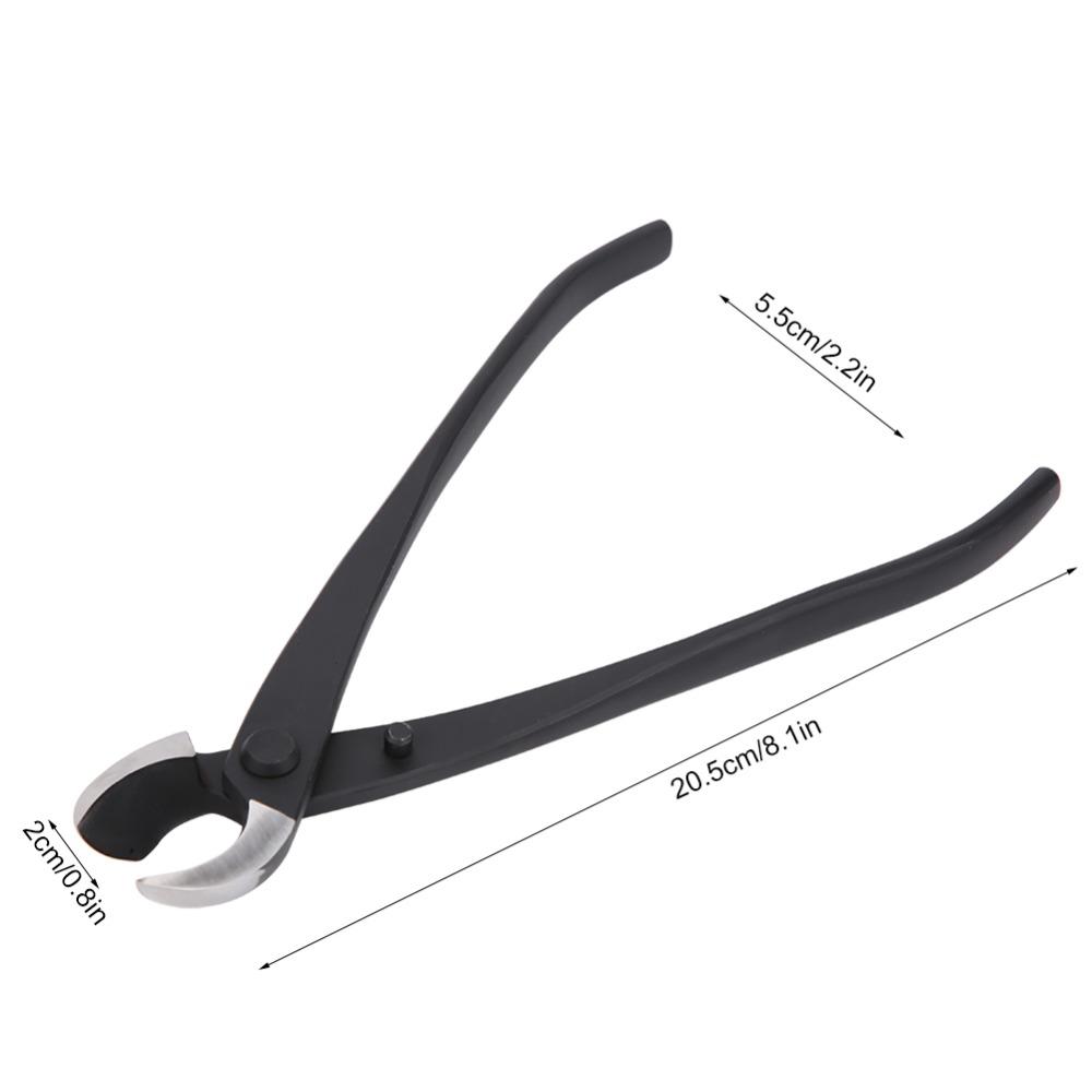 Manganese Steel Bonsai Branch Cutter Black Gardening Scissors Shears Durable Pruning Shears Tool