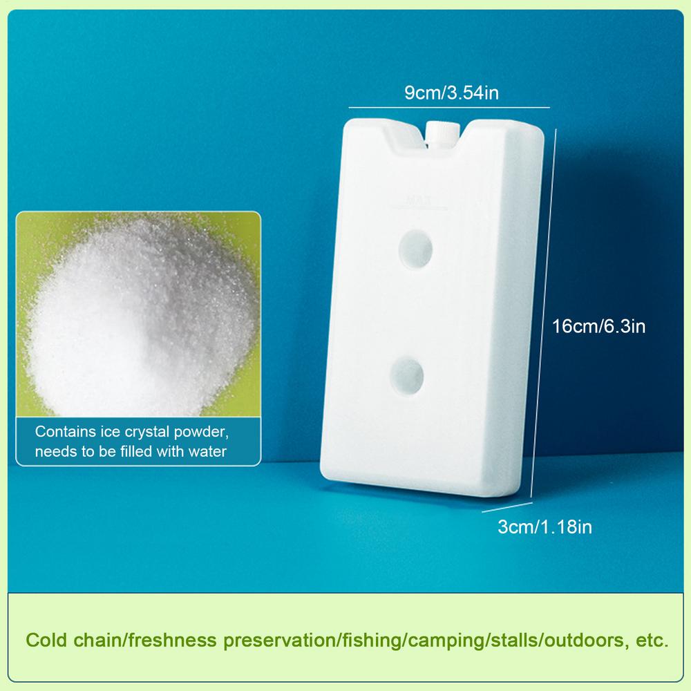 

Ice packs Freezer Ice Blocks Reusable Cool Cooler Pack Bag Water injection Picnic Travel Lunch Box Fresh Food Storage