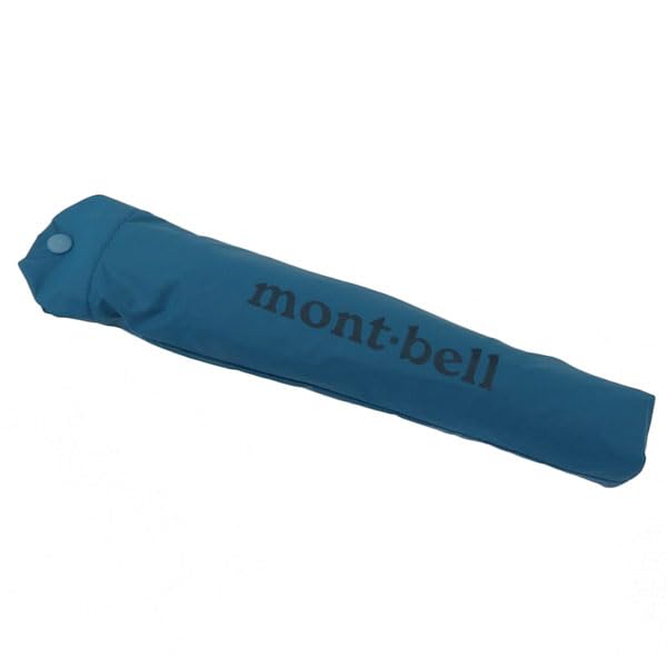 Montbell Folding Umbrella for Men and Trekking Size 60 Women, Umbrella, (1128702) (Blue)