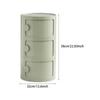 Accent Center Round NightStand Decor Furniture Storage Cabinet Bedside Table End for Farmhouse