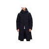 Champion All-Weather Series Warm Hooded Solid Color Zipper Windproof Long Down Jacket Men Outerwear Basic-Black 152510921-1