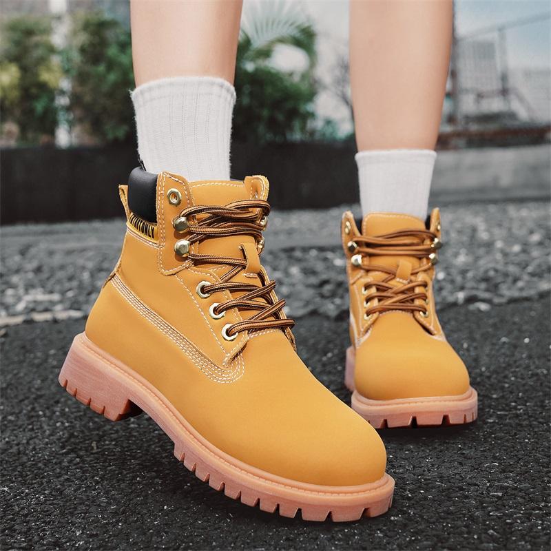 Men's & Women's Ankle Boots Genuine Leather Short Boots Retro Tooling Boots Casual Shoes