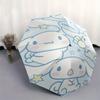 1pc Blue Cute Cinnamoroll Automatic 3-Fold Umbrella Design, Cute Cartoon Pattern, Portable Outdoor Umbrella, Perfect, Holiday Gift for fans.S007