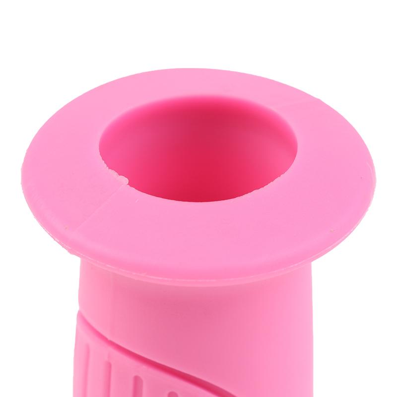 1Pair Universal High-Elastic Rubber Handle Grips Non-Slip Handlebar Covers Bike Scooter Balance Bike Grips Handle Protectors