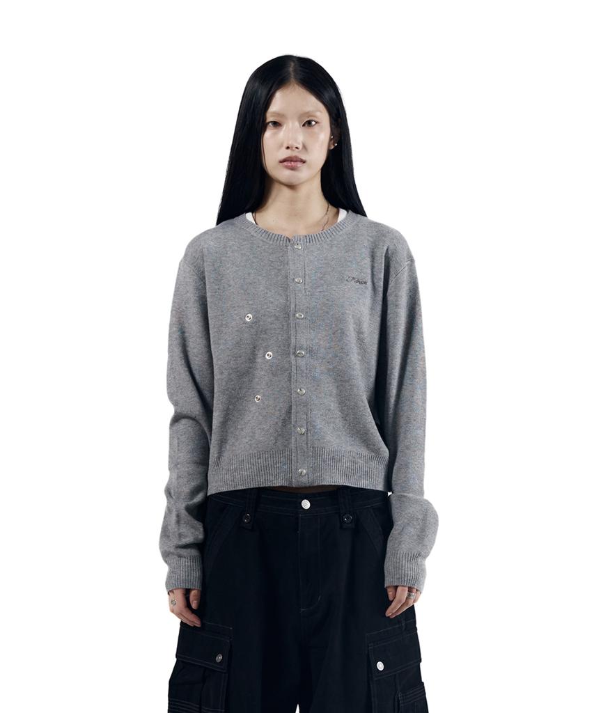 Aakam Granny Moddable Cardigan (Gray)