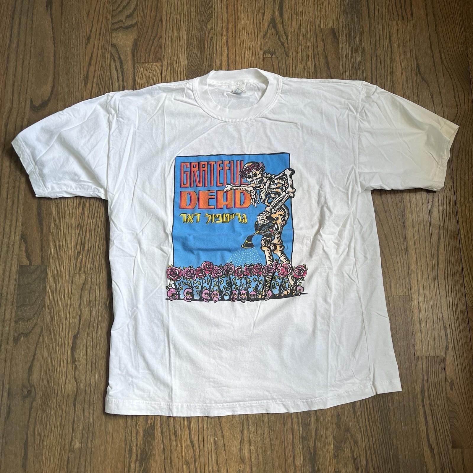 RARE Vintage 90s Grateful Dead 1992 Israel Spring Tour Band Tee Sz XXL Unisex T-Shirt XXL