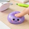 Stressball Fidget Toy 1/4/5 Stück Halloween Knödel zum Kneten mit Dampfkorb, Cartoon Glitzer Gedämpftes Brötchen Thema Sensorikspielzeug Linderung Spielzeug, für