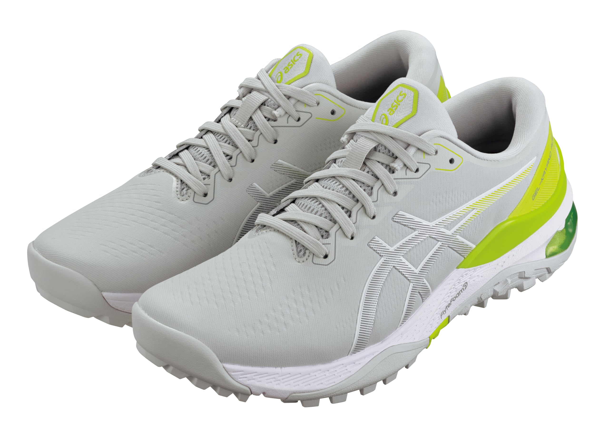 

ASICS ACE2 Golf Shoes 1111A243 020 Gracia Lime GEL-KAYANO Gray/Neon 27.5cm