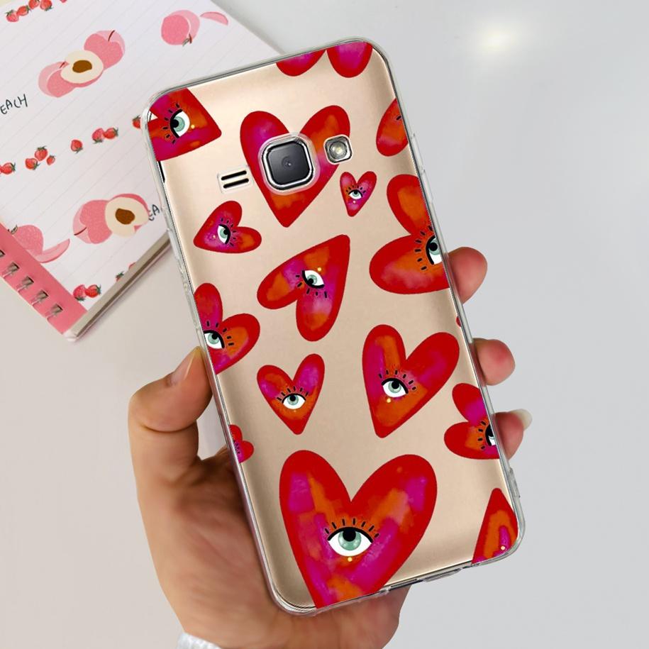 For Samsung J1 2016 Case SM-J120F Cover Fashion Marble Flower Soft Silicone Phone Cover For Samsung J1 Mini J105F J 1 2016 Funda