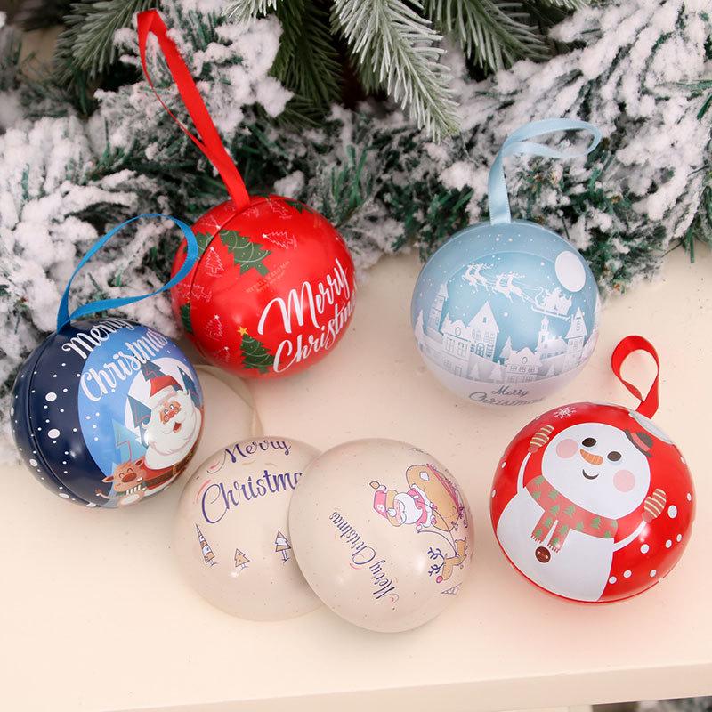 Christmas Tree Ornaments: Candy Jar Balls & Gifts