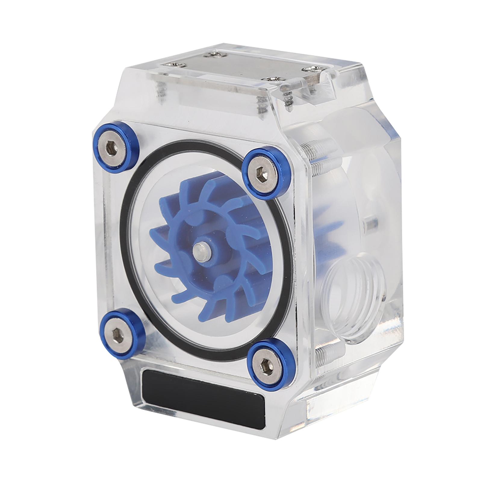 

LSJ XGA Расходомер воды Система охлаждения компьютера Акриловый индикатор расхода воды G14in(синий ) синий