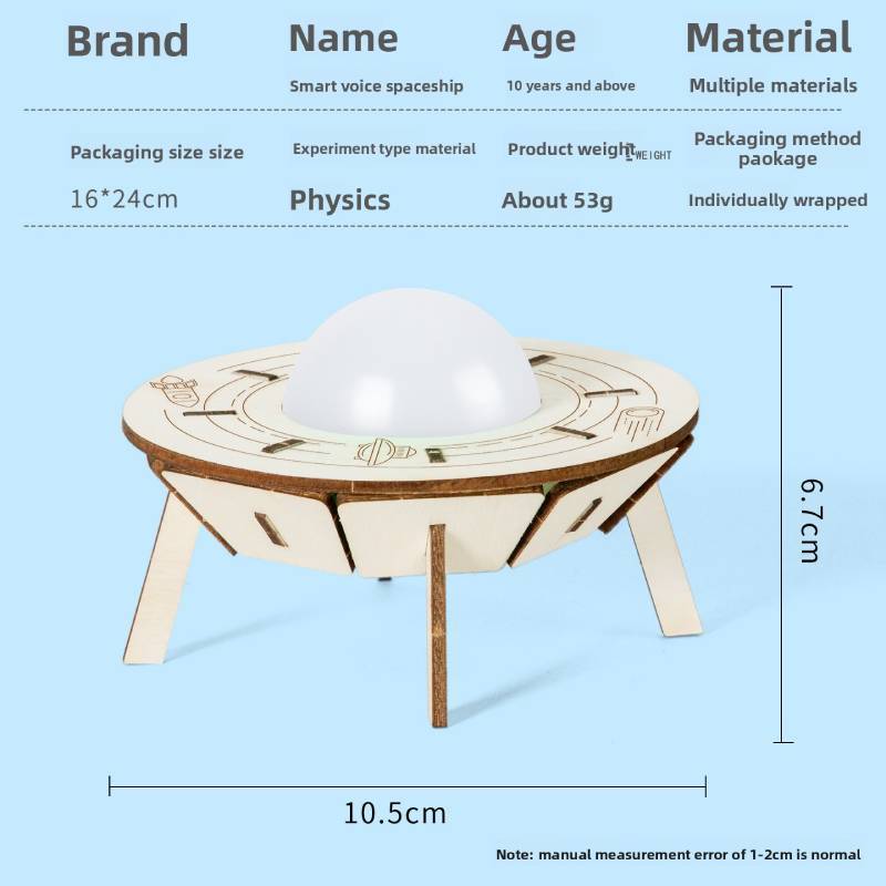 Diy Science Experiment Toy With Voice Control For Kids Educational Stem Learning