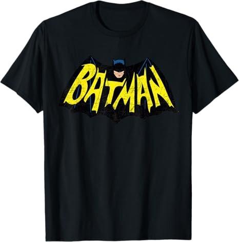 BatUnisex Logo Black TShirt S