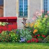 Rain Gauge, Wrought Iron Outdoor Rain Gauge, Garden Rain Gauge With Contro