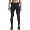 Nike Color Block Logo Print Mid Rise Slim Fit Sports Pants Men bottoms Black 644257-011