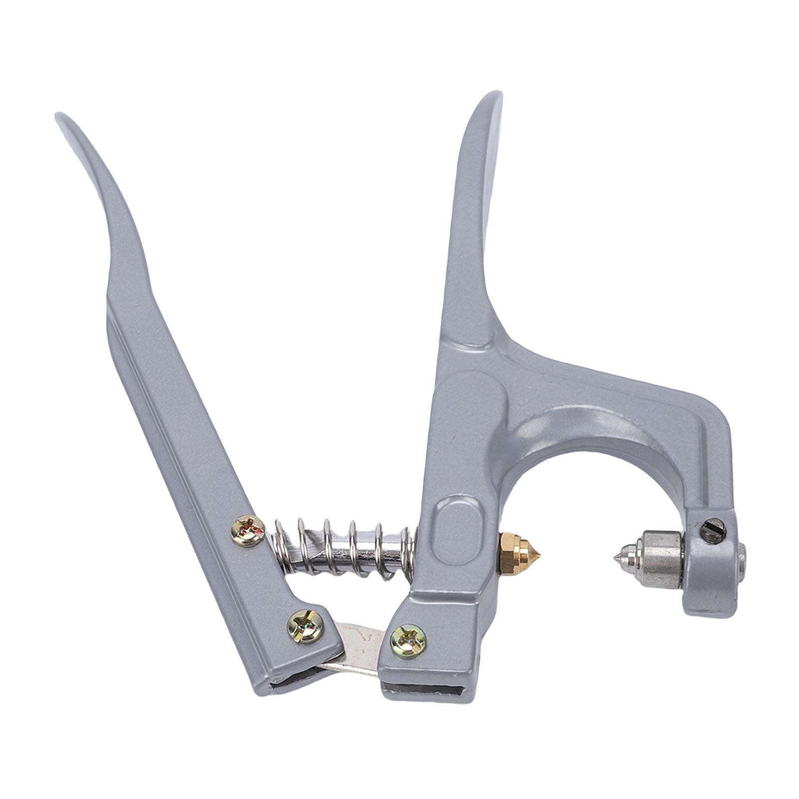 

Badminton Racket Trumpet Plier Portable Grommet Eyelet Plier Clamp Tool with Screwdriver for Installation Grommets