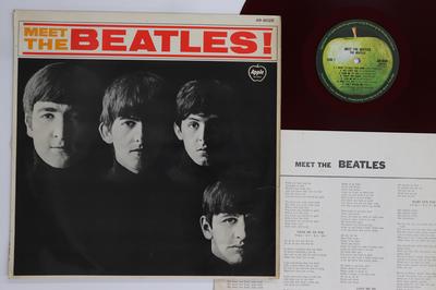 LP Record BEATLES  Meet The Beatles AR8026 APPLE 1969 Japan Rock Used
