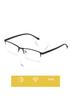 2/3PCS  New Metal Half Frame Anti Blue Light Presbyopia Glasses Business Lightweight Reading Presbyopia Glasses 8057