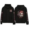 Uomo e Donna Felpa con Zip e Cappuccio Chainsaw Man Maglione Giacca a Manica Lunga Pochita Anime Primavera e Autunno Top Inverno