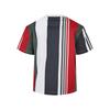 Urban Classics Boys Block Stripe Heavyweight All-Over Print Oversized T-Shirt