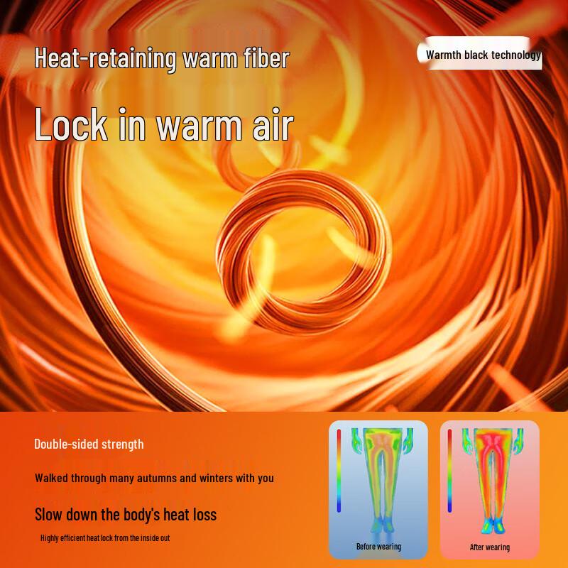 JEEP SPIRIT Men's Fleece Lined Thermal Pants