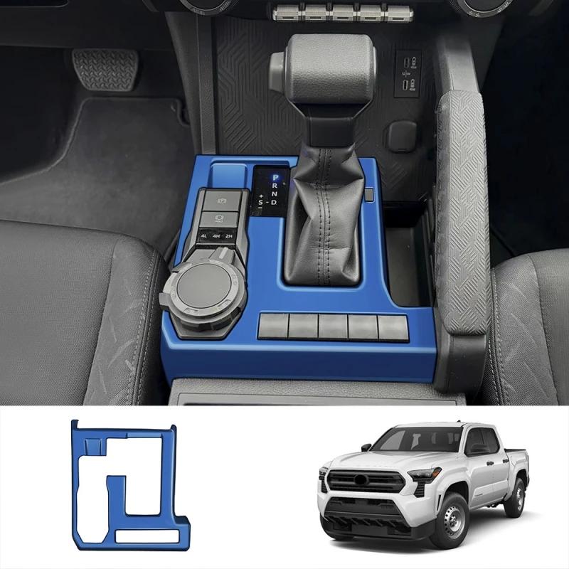 ABS blue For TOYOTA TACOMA 2024 2025 interior Car Accessories door handle window lift switch center control gear shift panle