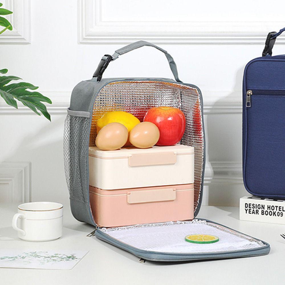 Large Capacity Lunch Bag Waterproof Lunch Pail Meal Bags Durable Insulated Lunch Box  Office