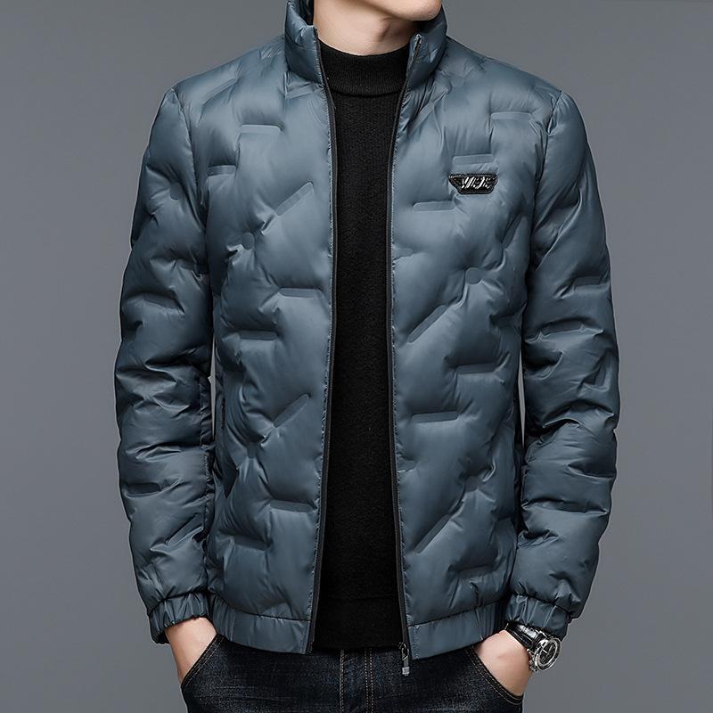 Winter Men's Down Cotton Jacket Thiened Warm Cotton Clothes Casual Cotton Coat Men's Short Cotton Jacket
