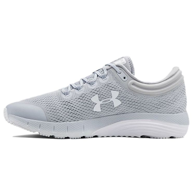Under Armour Charged Bandit 5 Comfortable Fabric Low-Top Casual Running Shoes Unisex sneaker Haze-Gray 3021947-101