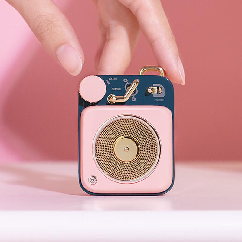 Elvis Radio Atom Player B612 MW-P1 Mini Retro Bluetooth Speaker CN plug (adapter included)