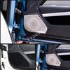 For Mercedes Benz E Class Coupe W207 C207 2009-2016 Interior Car Speaker Cover A Pillar Loudspeaker Door horn Panel Trim Sticker