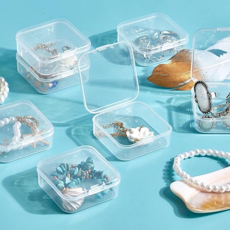 Transparent Beads Organizer Box 12/14/15/30 Grid Plastic for DIY