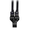Motherboard USB2.0 9Pin Header Splitter USB2.0 9 Pin To USB3.0 19Pin Extension Cable Adapter Conversion Adapter for RGB Lamp Fan