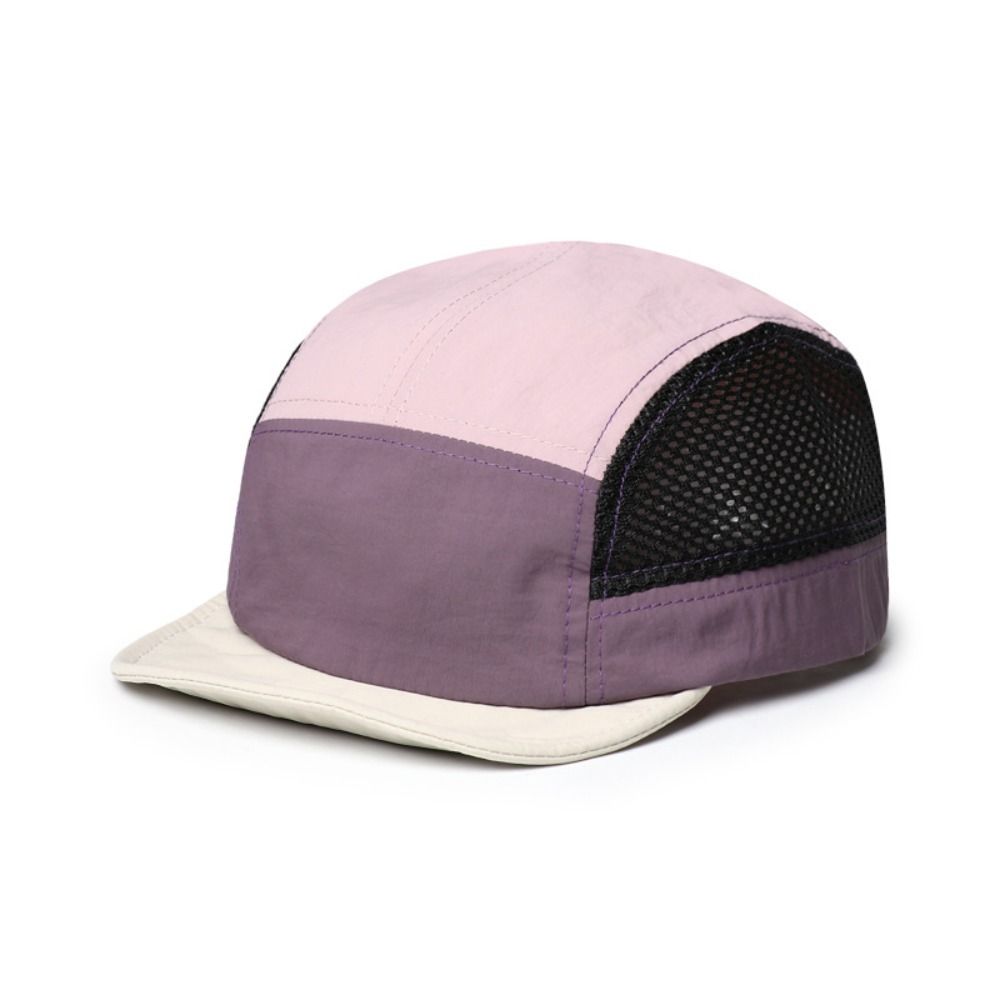 Quick Drying Mesh Baseball Cap UV Protection Color Splicing Hat Casual Sun Visor Cap  Sports Cap