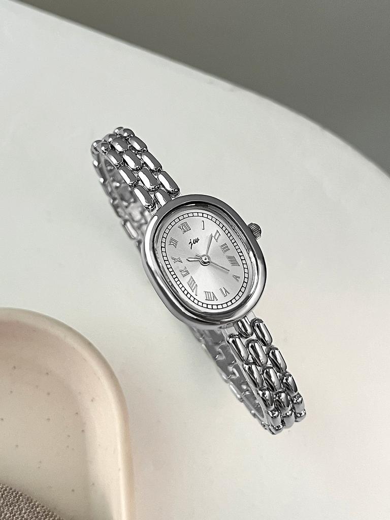 Women'S Watches Niche High-Value Literary And Versatile Simple Temperament Women'S Watches Oval Disc Women'S Watches