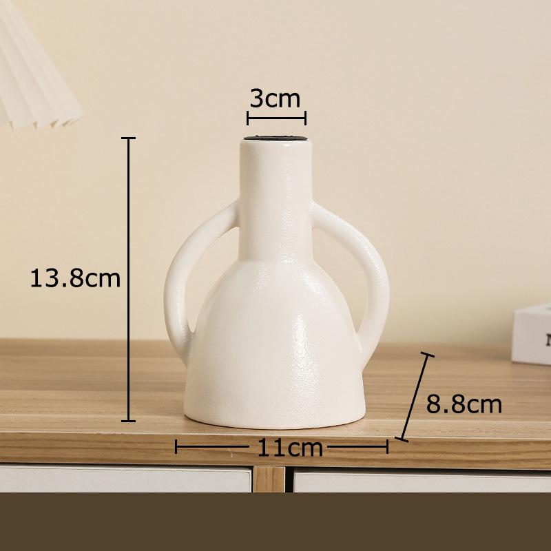 Minimalist Geometric Candle Holder Ceramic Candlestick Desk Decoration Wax Melt Burner Aroma Diffuser Home Aroma Container